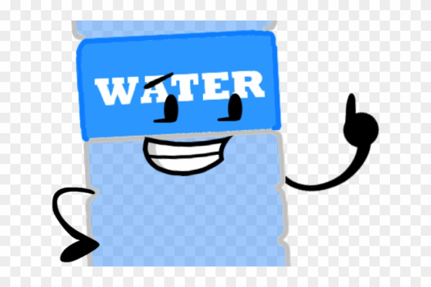 Water Bottle Clipart Botted - Cute Water Bottle Drawing - Png Download