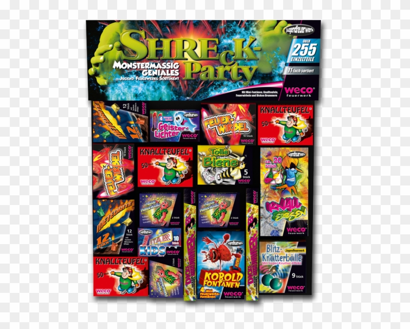 Shreck Party - Silvesterknaller Kaufen Clipart #3603198