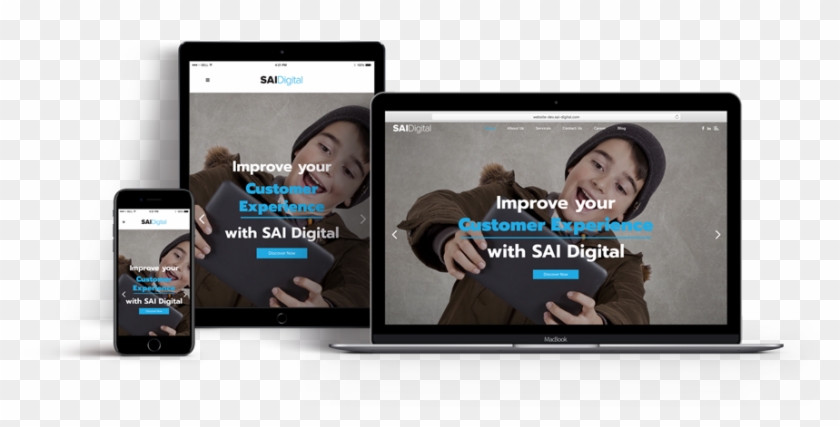 Sai Landingpage Mockup - Iphone Clipart #3603252