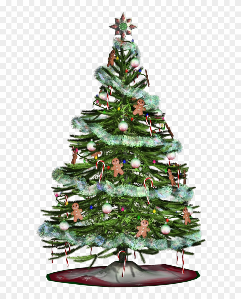 1481574117-1572 - Christmas Tree No Background Png Clipart #3603551