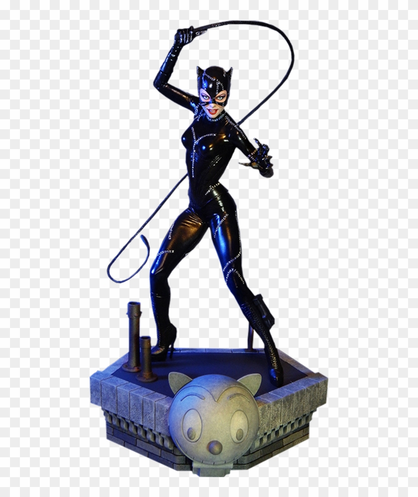 Catwoman Maquette Statue - Batman Returns Catwoman Sideshow Clipart #3603624