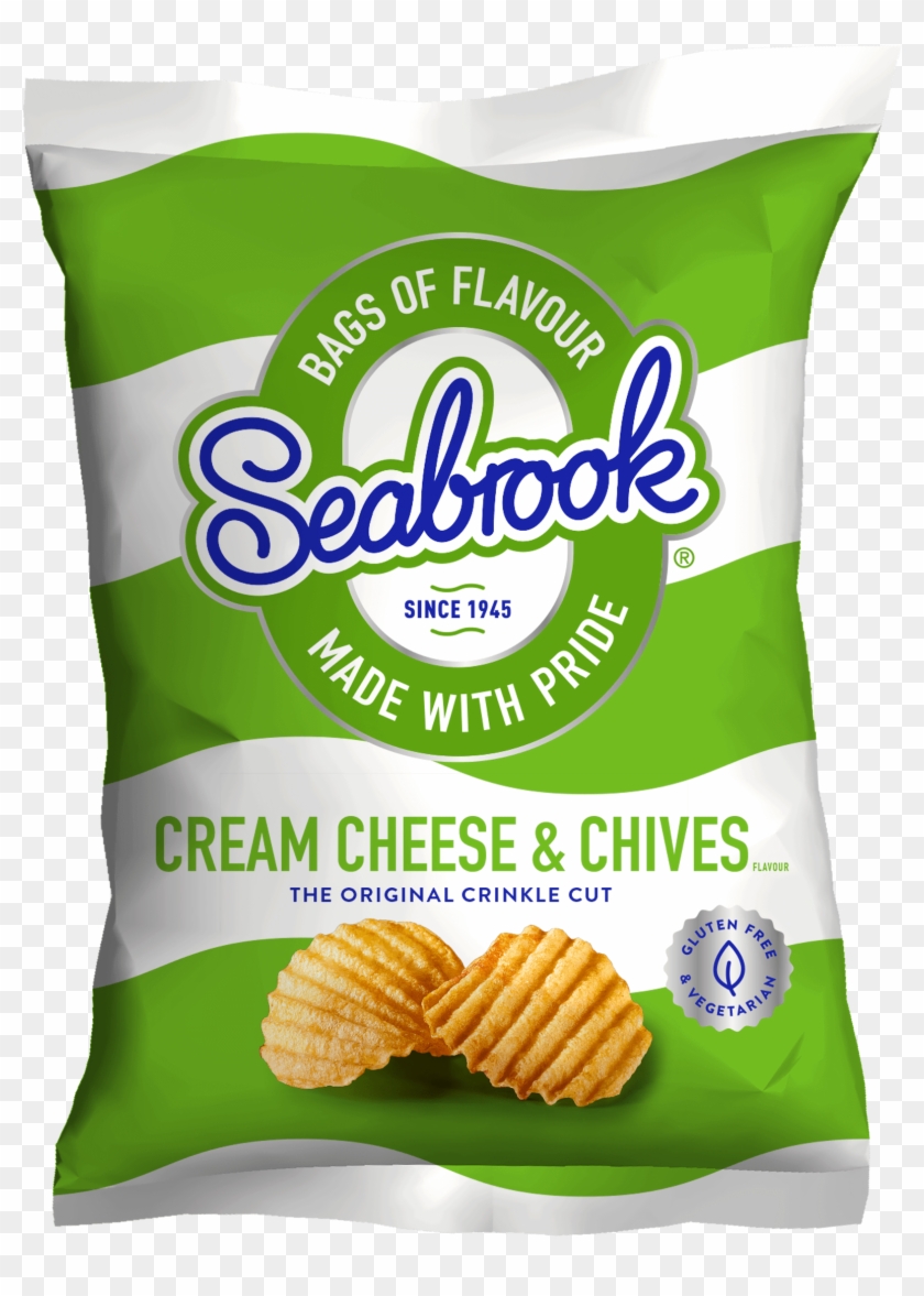 Cream Cheese & Chives - Potato Chip Clipart #3604050
