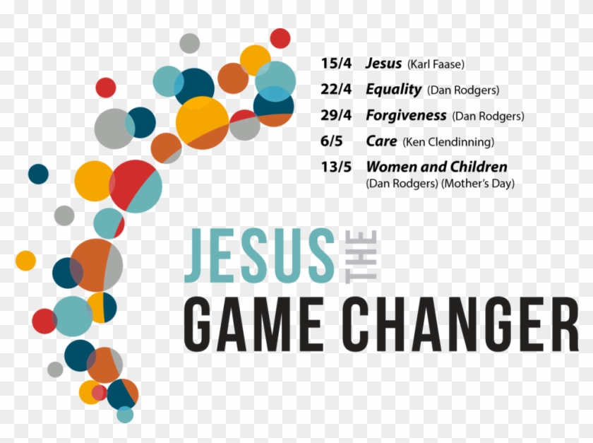 Jesus The Gamechanger Ljbaptist First Five - Graphic Design Clipart #3604336
