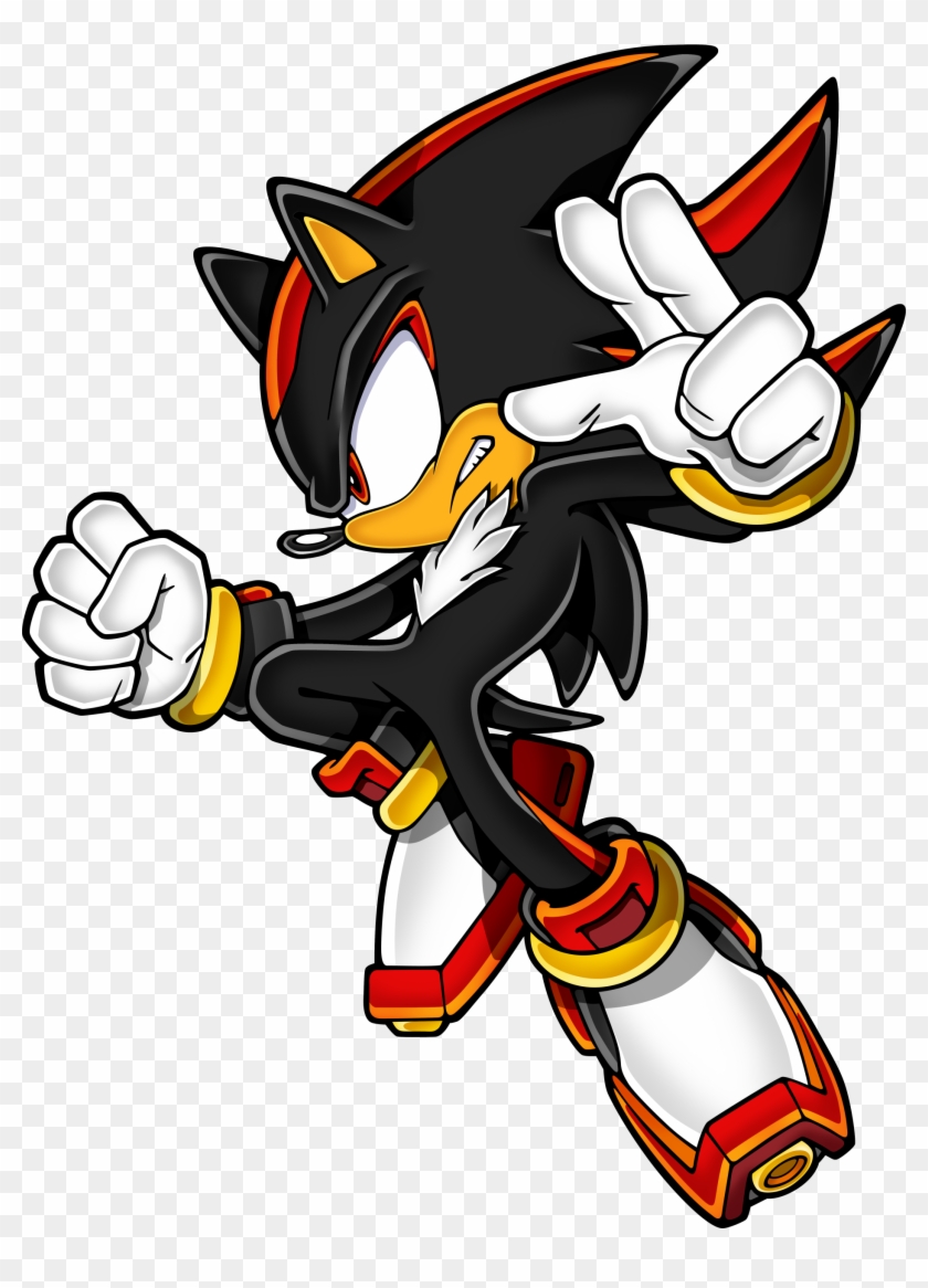 Shadow The Hedgehog Clipart #3604374