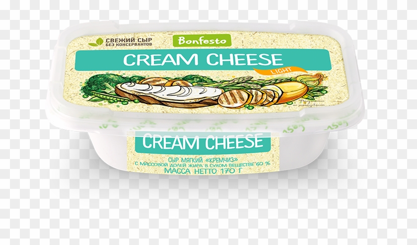 Cream Cheese Cream Cheese - Крем Чиз Бонфесто Clipart (#3604508) - PikPng