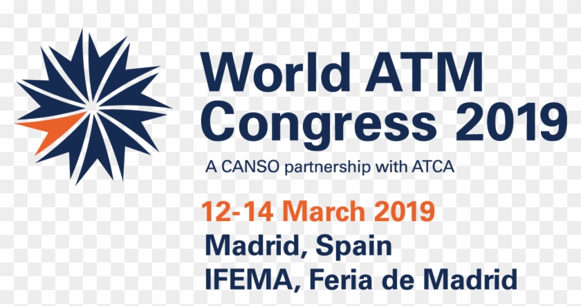 Download World Atm Congress 2019 Logo, With Dates Eps - World Atm Congress Clipart #3605370