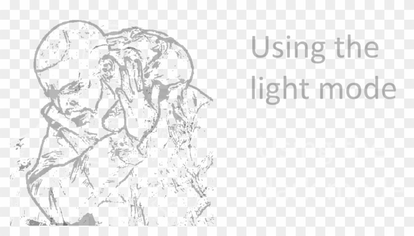 Dankmemes - Light Mode Dark Mode Meme Clipart