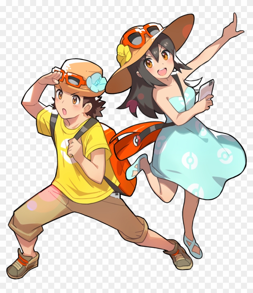 721 Kb Png - Pokemon Sun And Moon Sightseer Clipart #3606235