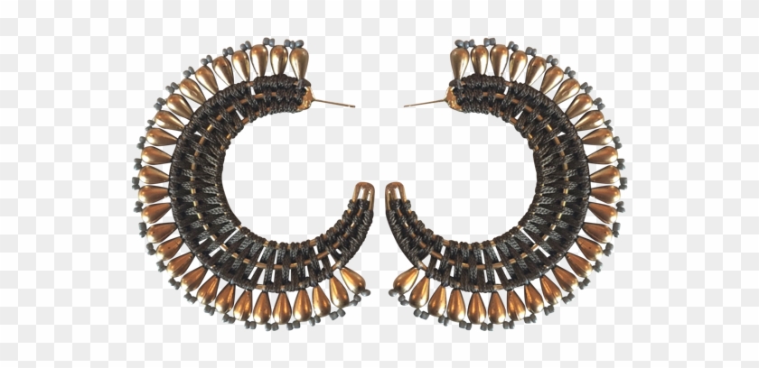 'sansa' Hoops - ' - Earrings Clipart