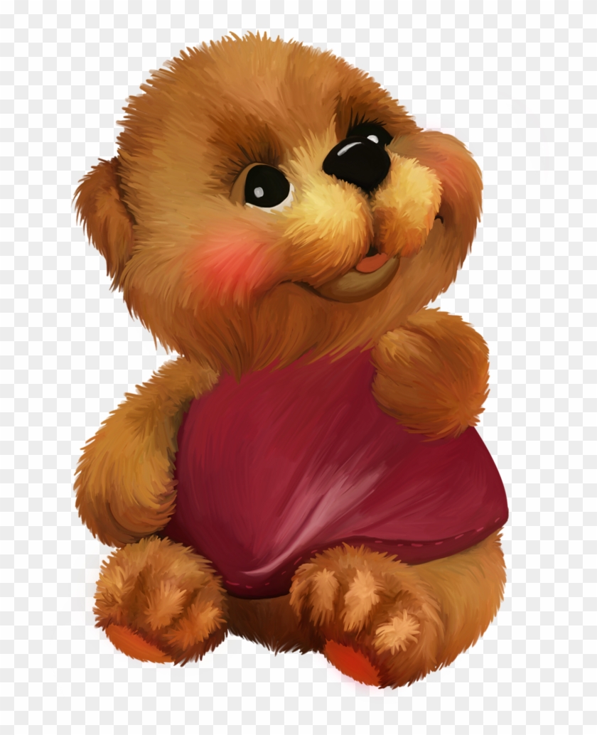 Tubes Ursinhos - Teddy Bear Cute Cartoon Clipart #3606898