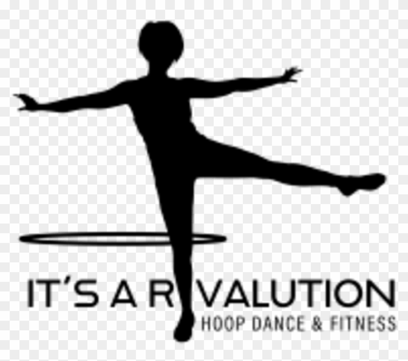 Its A Rivalution Hoop Dance & Fitness Logo - Ballet Dancer Clipart #3606962