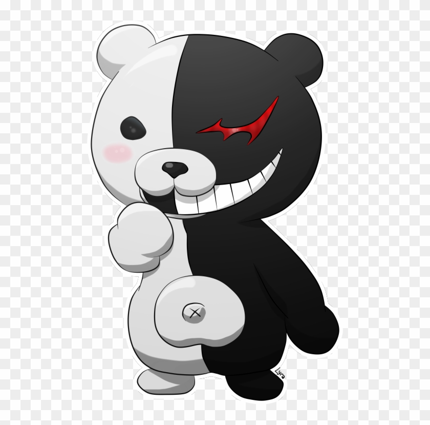 View Samegoogleiqdbsaucenao Thingkoing Bear , - Anime Chibi Monokuma Clipart #3606964