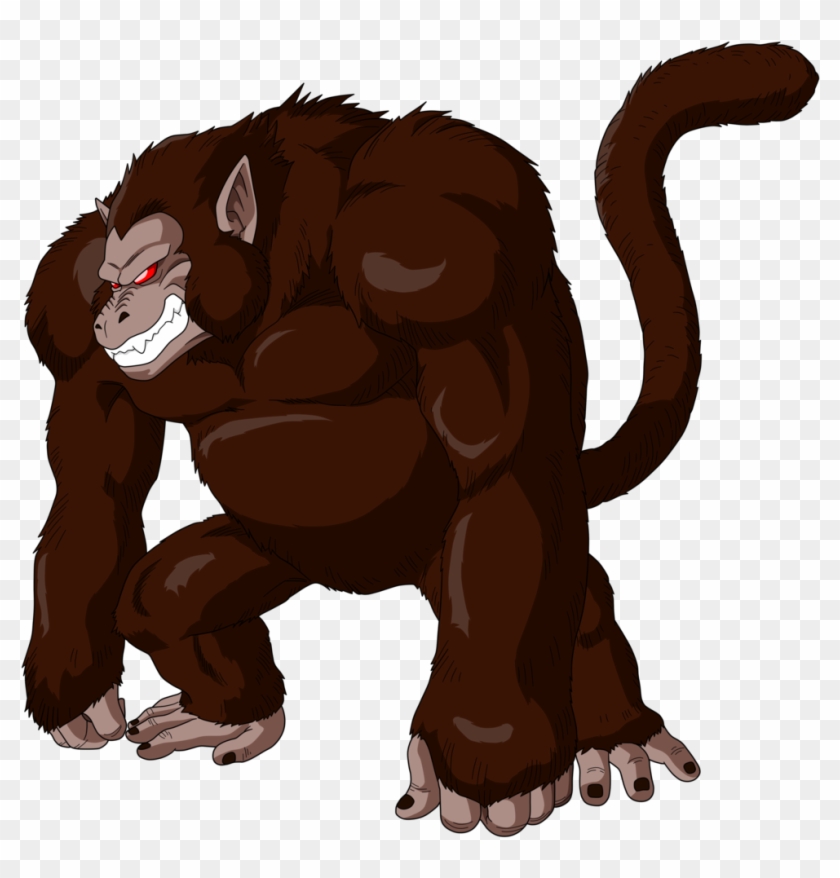 298 Kb Png - Dragon Ball Goku Oozaru Clipart