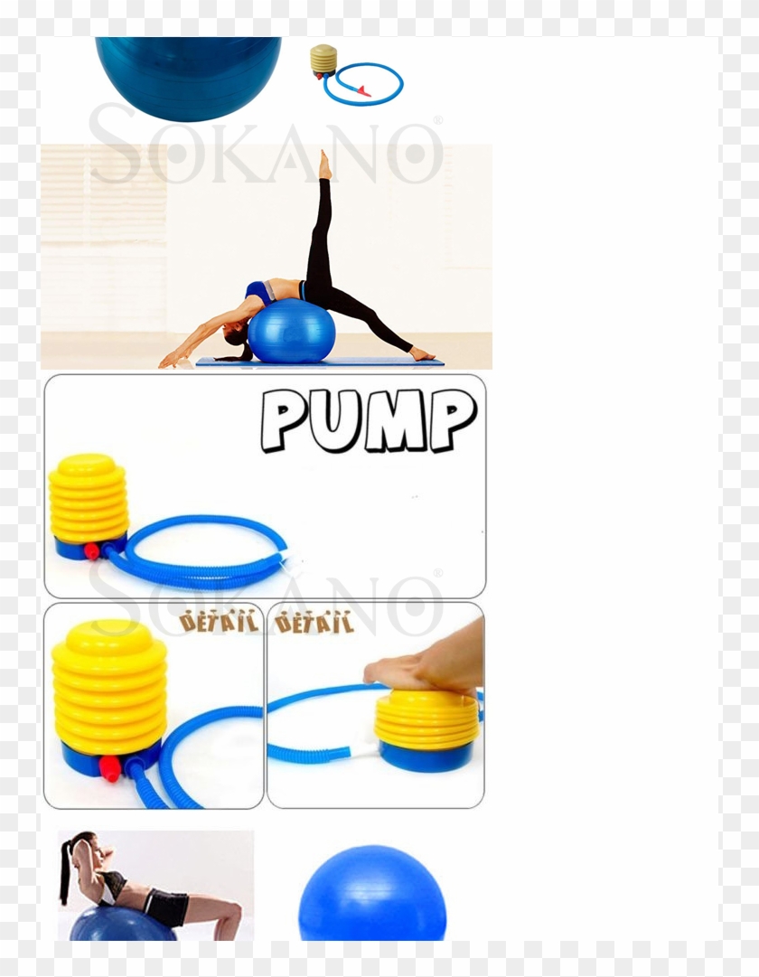 Eco Friendly Eva Non Slip 6mm Yoga Mat X 1 Burst Resistance - Inflatable Clipart