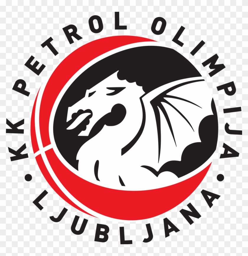 Petrol Olimpija Logo Basketball Champions League - Kk Olimpija Logo Clipart