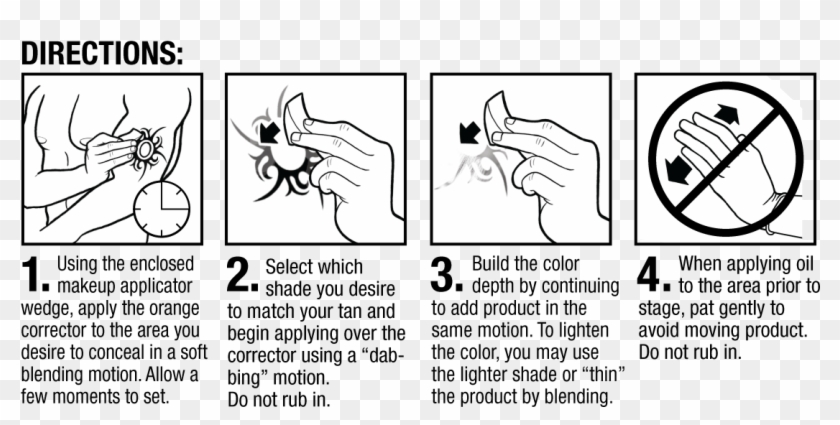Begin Your Tattoo Cover-up Product Application Prior - Cartoon Clipart