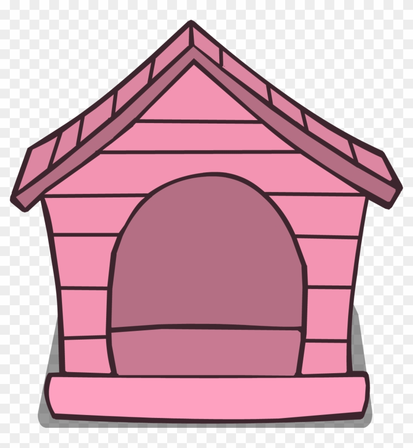 Image Pink Png Club - Pink Dog House Clipart Transparent Png #3608044