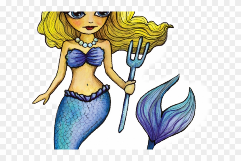 Coral Reef Clipart Mermaid Birthday - Cartoon - Png Download