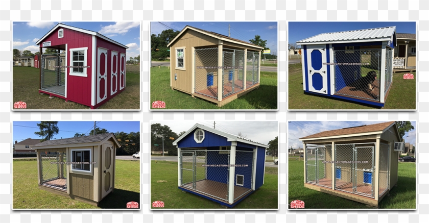 Custom Dog House And Dog Kennel - Dog Kennel Layout Clipart #3608177