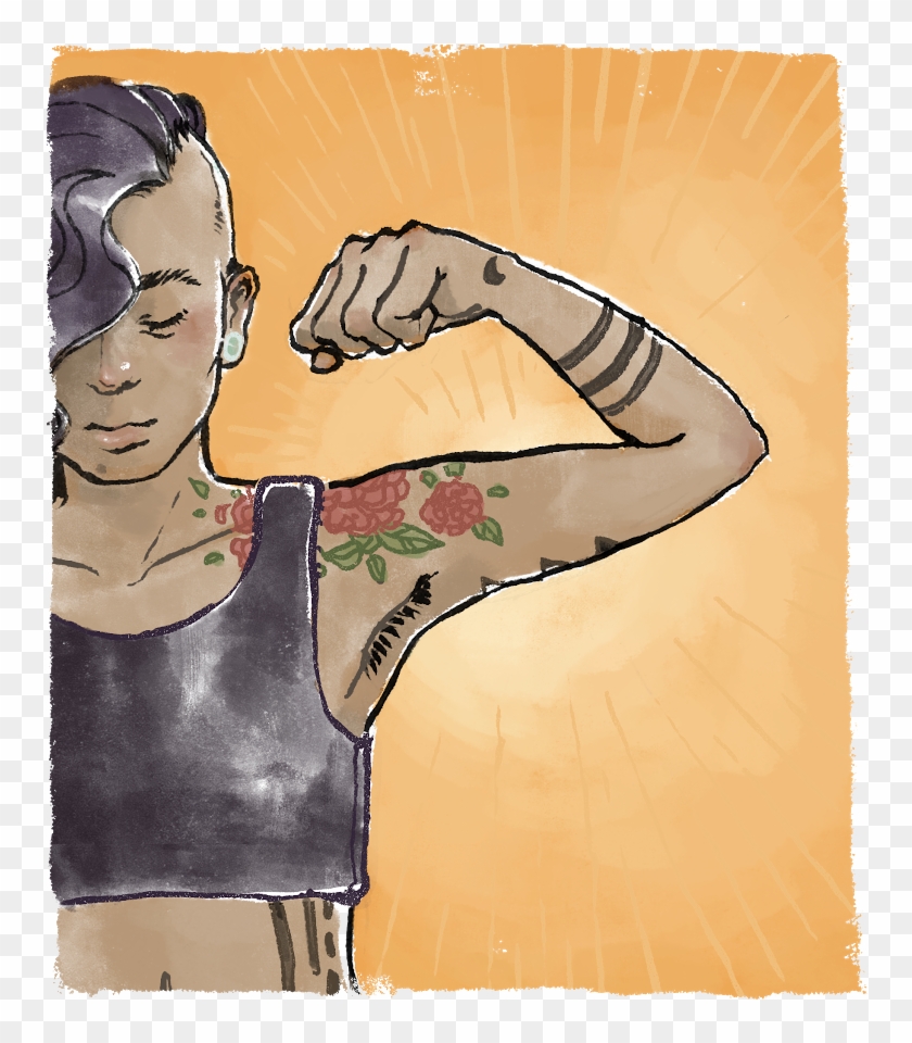 Newtattooilo - Non Binary Tattoo Clipart