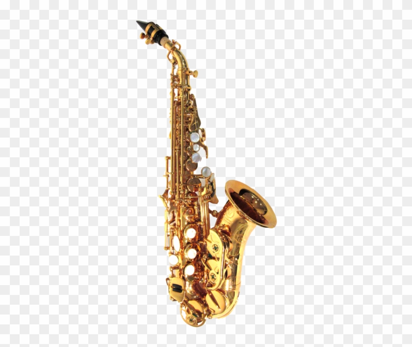 Iw 551 Cs Professional Curved Soprano Saxophone,gold - Baritone Saxophone Clipart #3608283