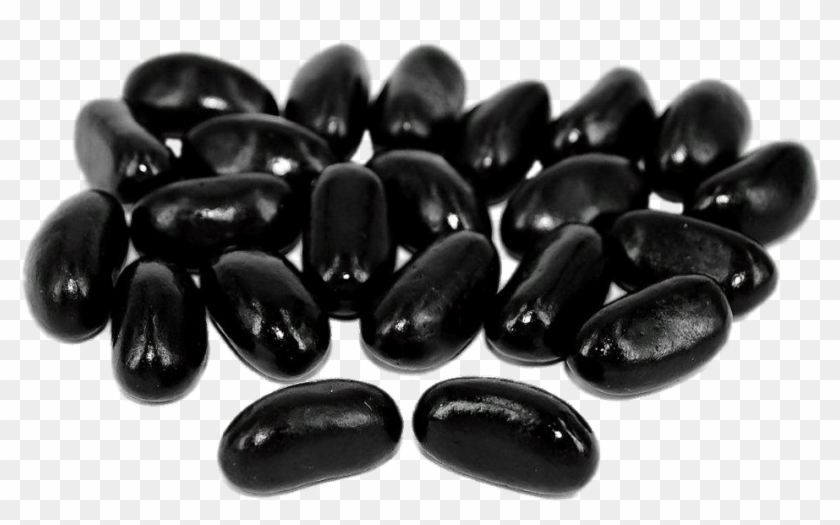 Black Jellybeans - Jelly Black Clipart