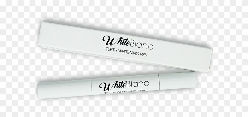 White Blanc Pen - Stationery Clipart #3608425