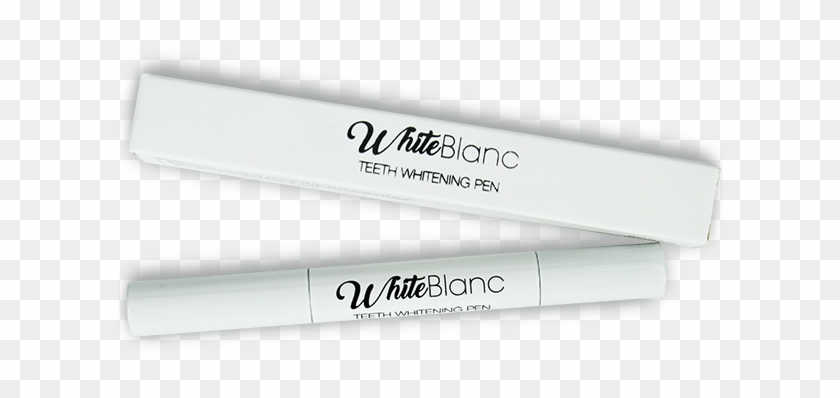 White Blanc Pen - Stationery Clipart