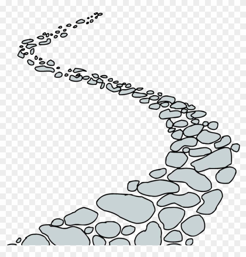 Cartoon Clip Art Curved Mountain Transprent Png Ⓒ - Stone Path Cartoon Transparent Png #3608543