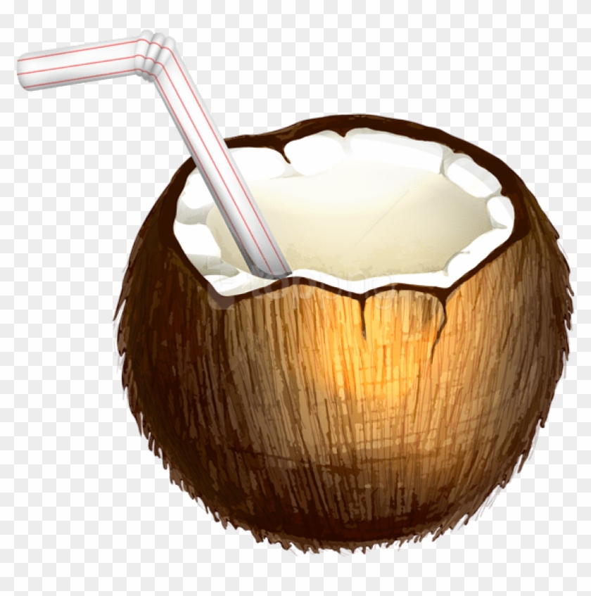 Free Png Download Coconut Cocktail Png Vector Clipart - Coconut Cocktail Clipart Png Transparent Png