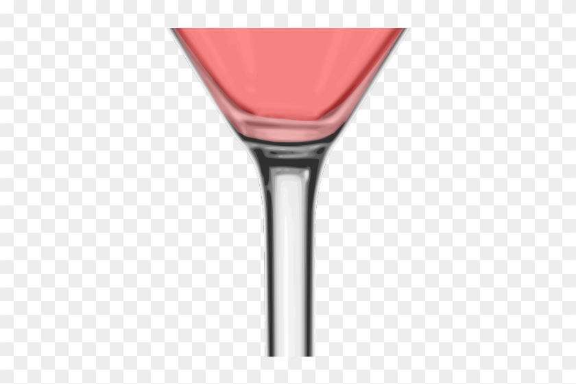 Cocktail Clipart Woman Drinking Cocktail - Wine Glass - Png Download #3608759