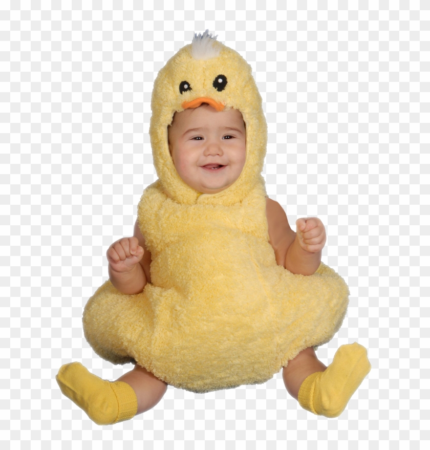 Easter Baby Png Transparent Image - Baby Duck Costume Clipart #3608798