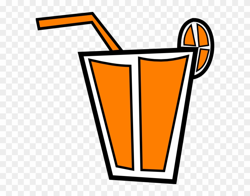 Orange Smoothie Clip Art - Png Download #3608867