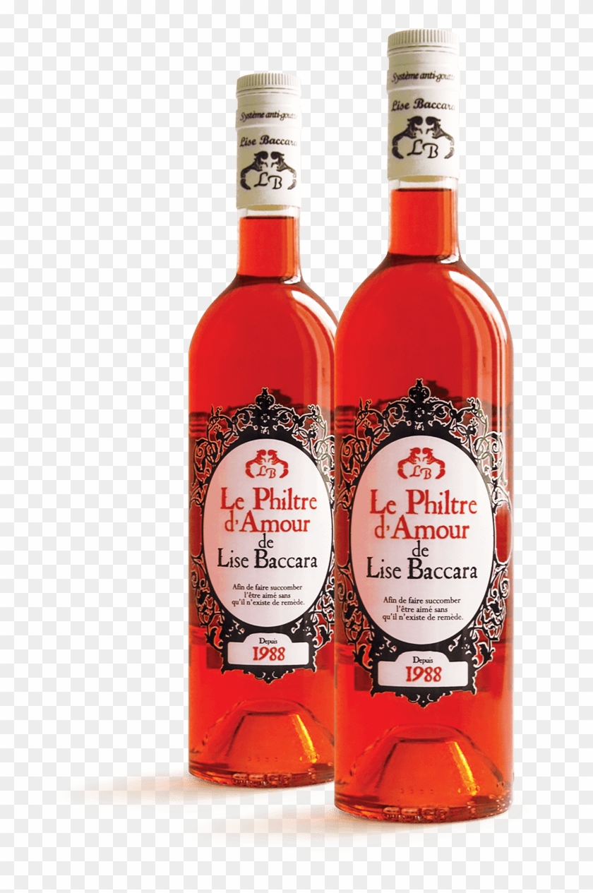 Coctail Philtre Amour Bouteille - Glass Bottle Clipart #3609447
