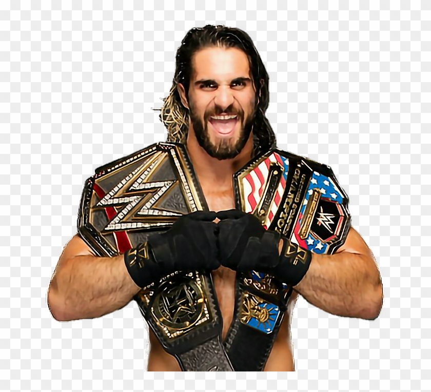 #sethrollins - Seth Rollins Wwe Championship Png Clipart