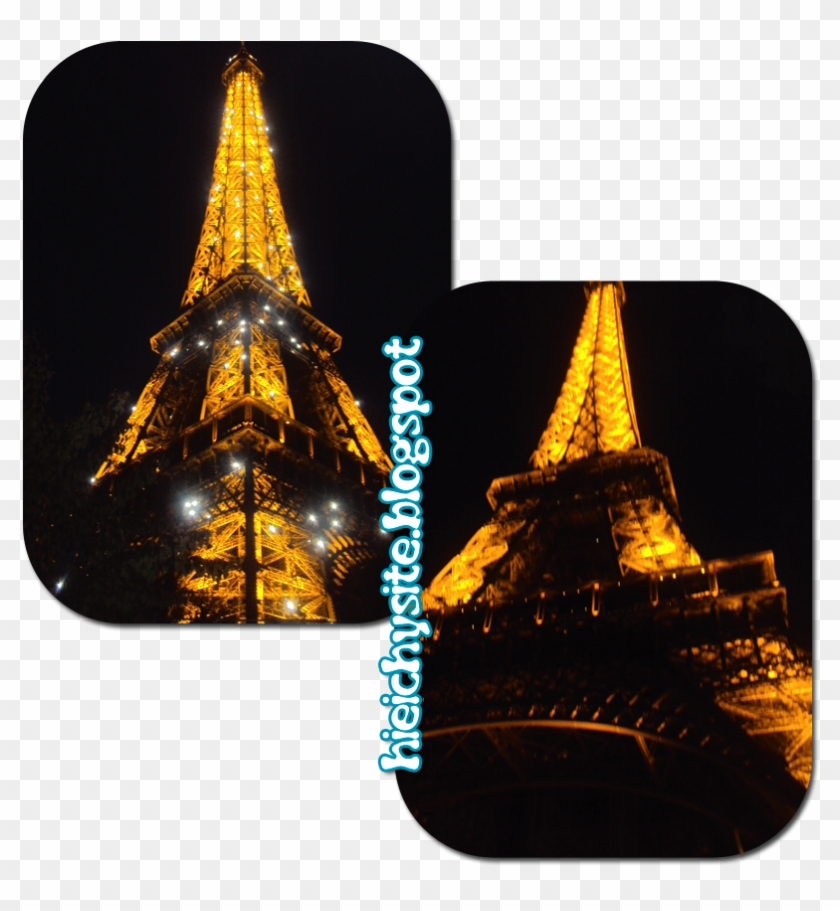 Aquí Vemos La Diferencia Entre La Torre Eiffel Con - Stupa Clipart #3610076