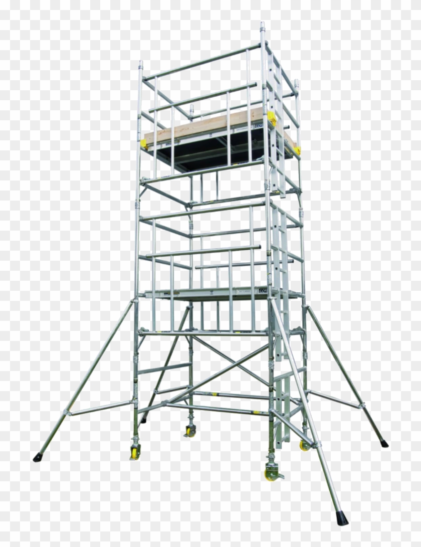 Youngman Boss Narrow Tower Scaffold - Boss Cam Lock Advanced Guardrail Clipart