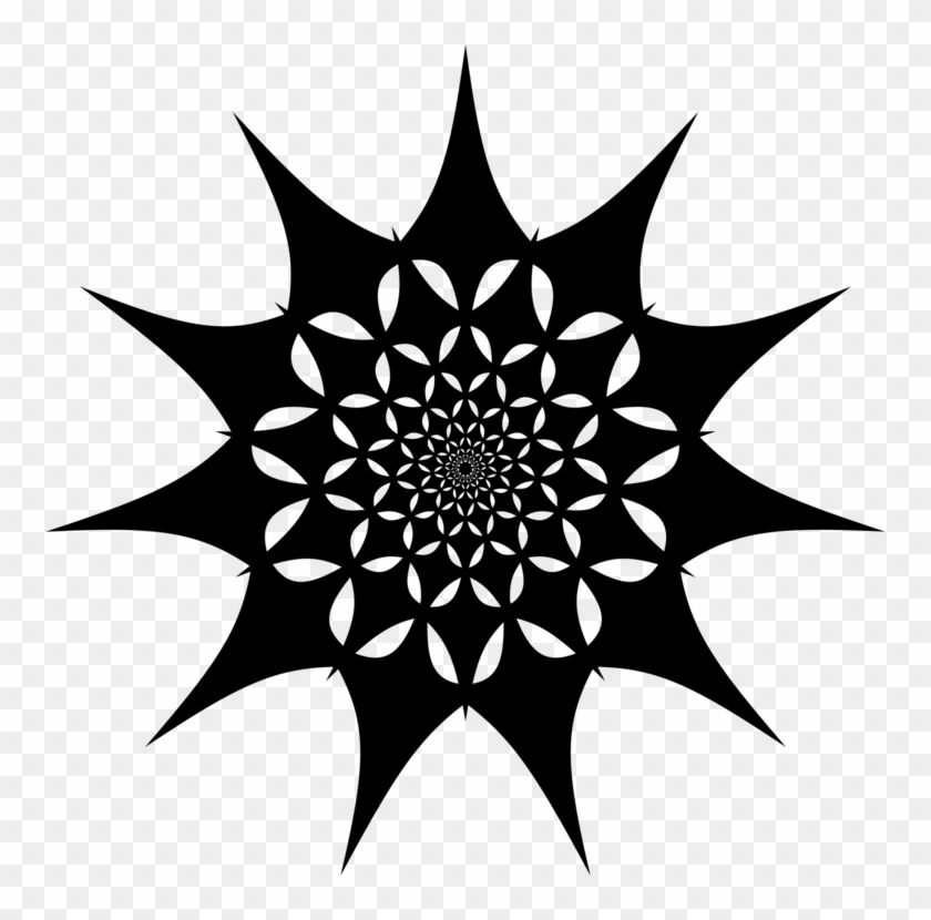 Hephaestus Demeter Greek Mythology Symbol Ares - Black And White Sun Vector Clipart