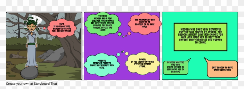 Medusa Greek Mythology Clipart #3610609