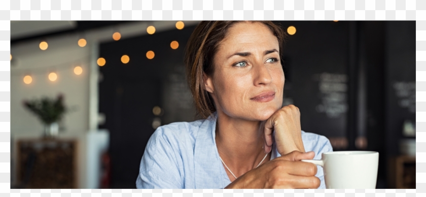 Woman-thinking - Girl Clipart