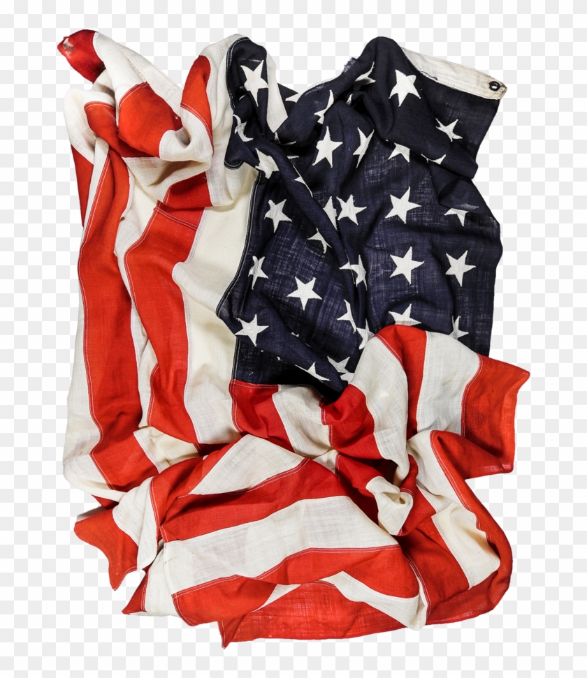 Vintage American Flag - Christmas Stocking Clipart #3611803