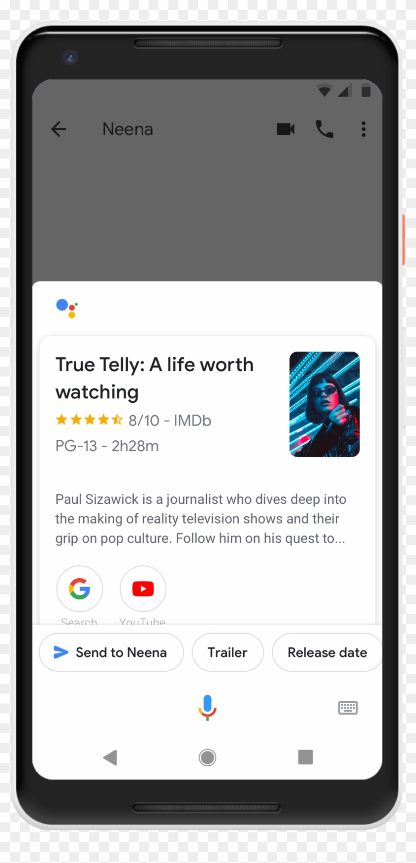 Google Assistant In Android Messages - Google Assistant Clipart #3612041