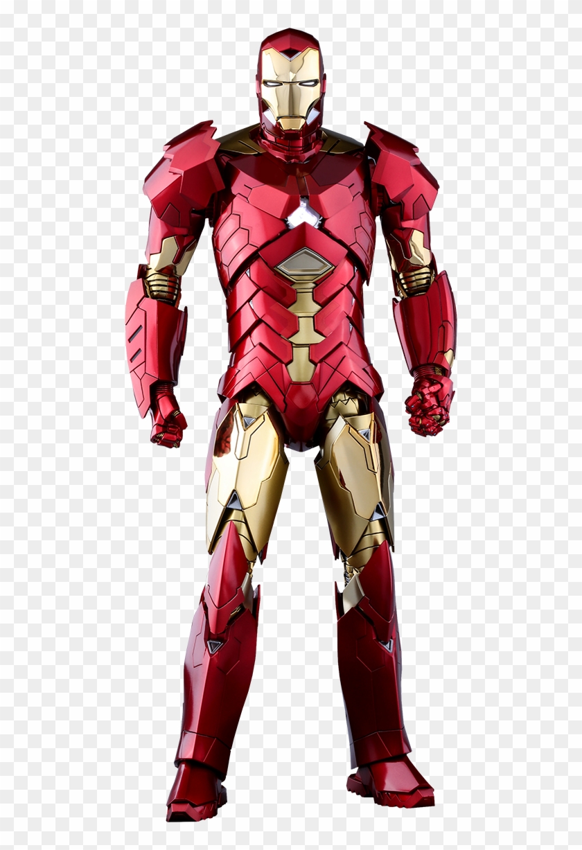 Iron Man Mark Xv Sneaky Sixth Scale Figure By Hot Toys - Neca Battle Damaged Iron Man Clipart
