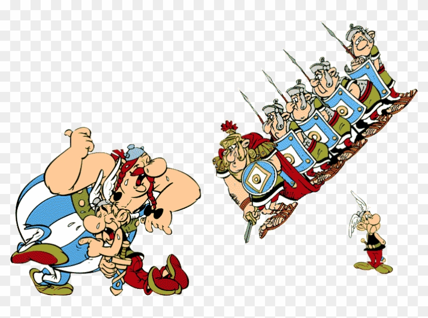 Asterix And Obelix Vector - Asterix Obelix Vector Clipart #3612631