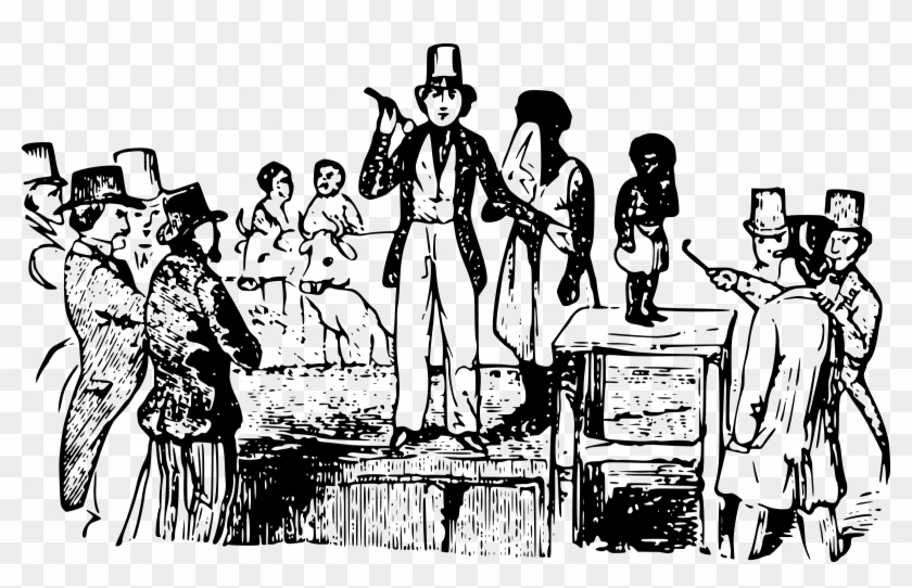 Auction Clipart Cartoon - Illustration - Png Download