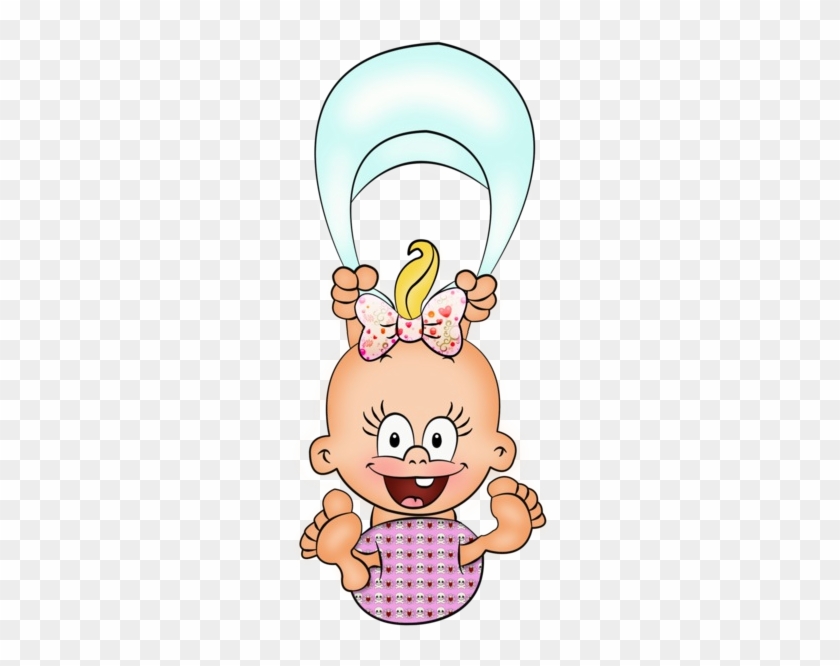 Baby Girl Cartoon Clipart Height - Baby Girl Cartoon - Png Download