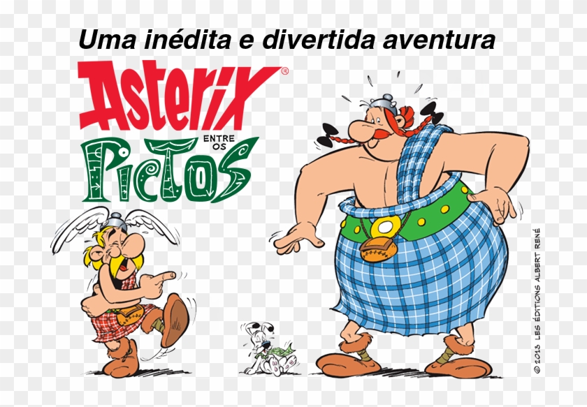 Asterix And The Picts [book] , Png Download - Picts Cartoon Clipart
