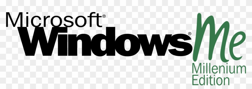 Microsoft Windows Millenium Edition Logo Png Transparent - Windows Me Clipart #3613746