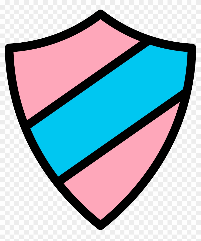Emblem Icon Pink-light Blue Clipart #3614171