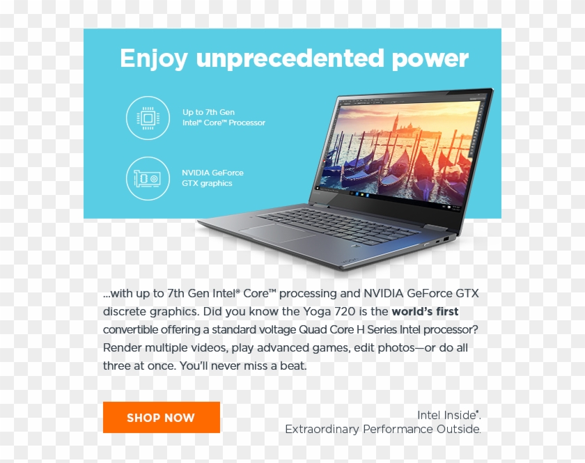 Lenovo Yoga - Netbook Clipart